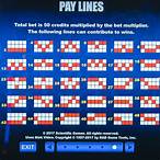 slot machine lines explained